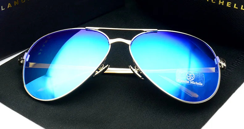 High Quality Pilot Sunglasses Women Polarized UV400 Sunglass