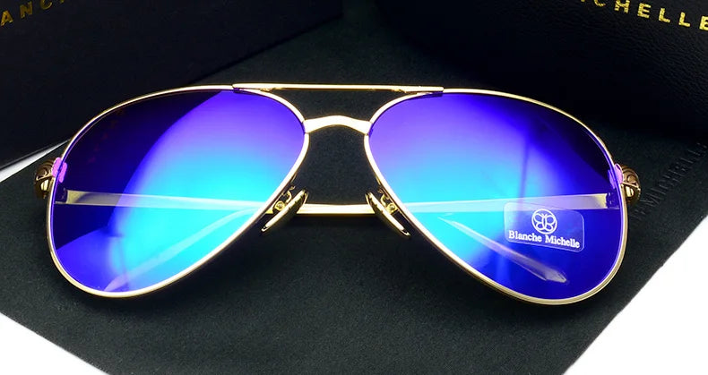 High Quality Pilot Sunglasses Women Polarized UV400 Sunglass