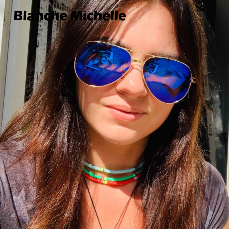 High Quality Pilot Sunglasses Women Polarized UV400 Sunglass