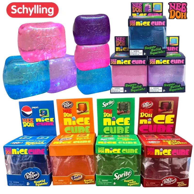 NeeDoh Nice Cube Series of Products Stress Relief Toy