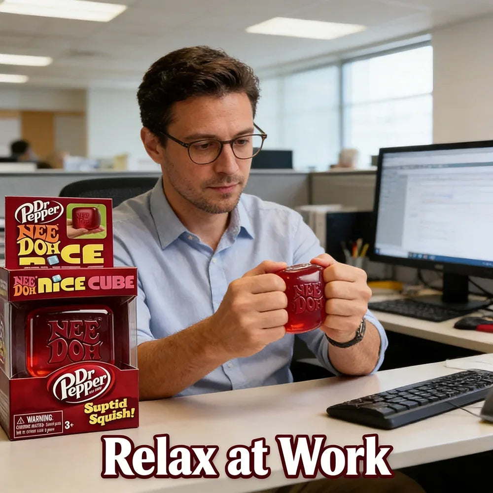 Needoh Nice Cube Sensory Stress Reliever