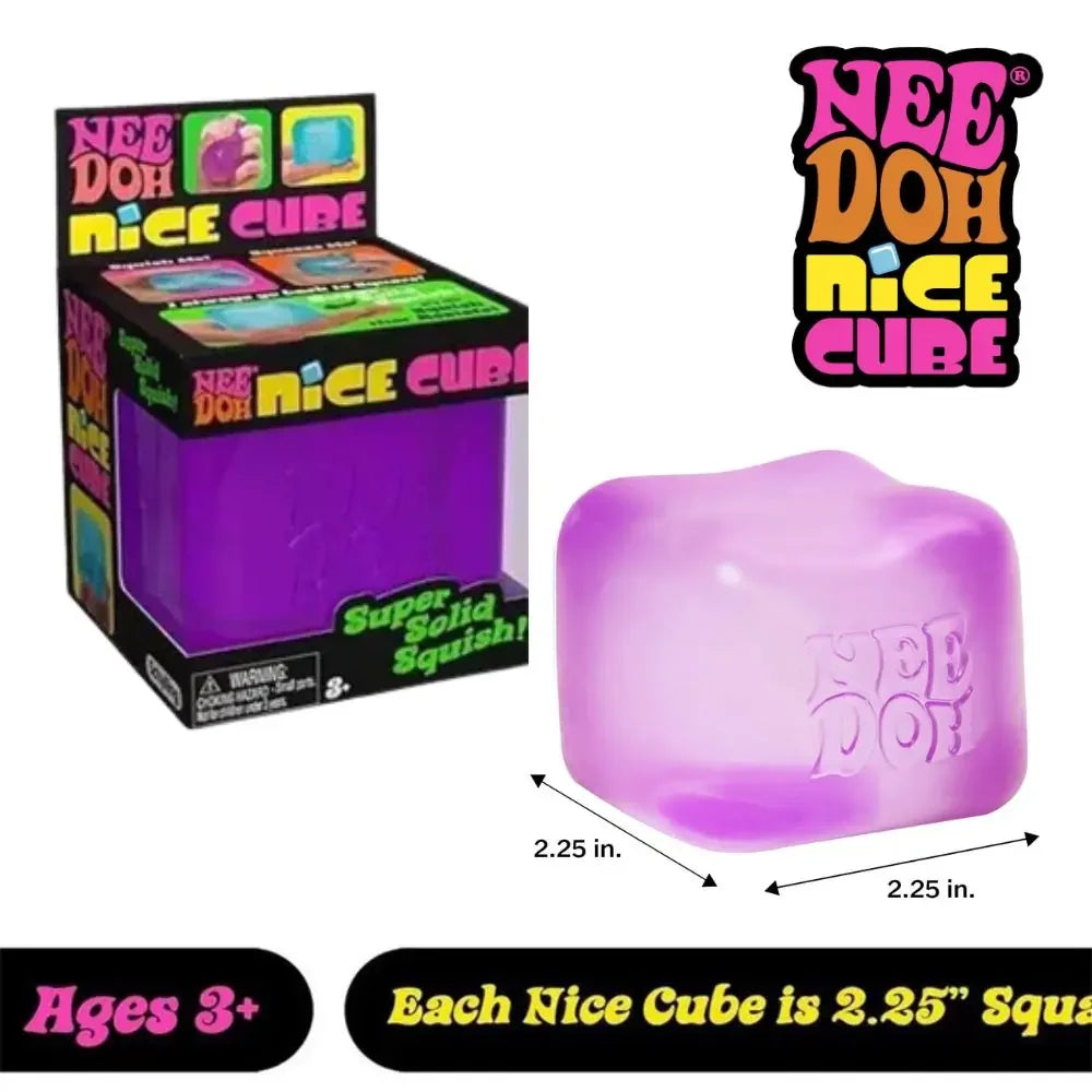 Needoh Nice Cube Sensory Stress Reliever