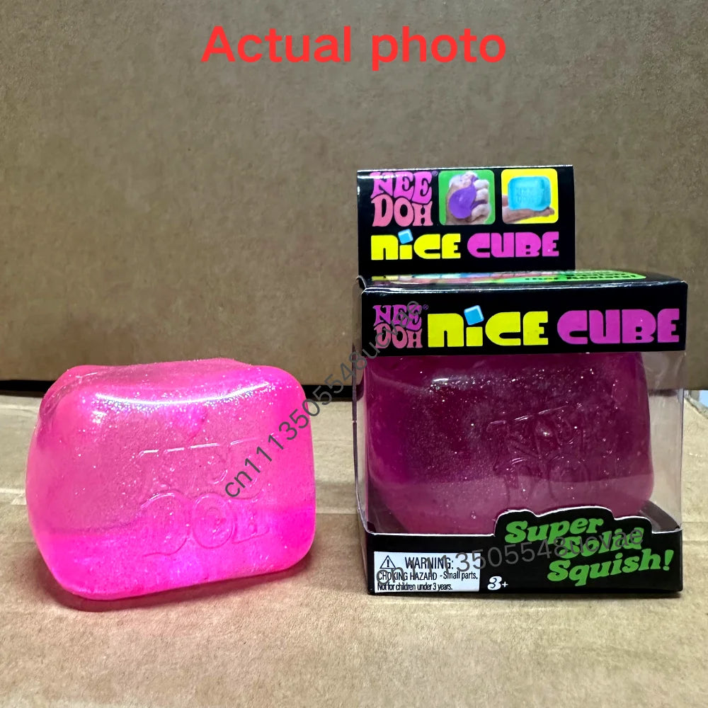 NeeDoh Nice Cube Series of Products Stress Relief Toy