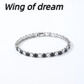 925 Sterling Silver Jewelry, 16cm-21cm Tennis Bracelet
