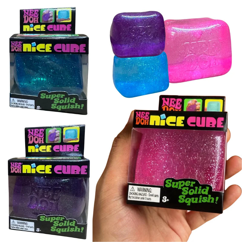 NeeDoh Nice Cube Series of Products Stress Relief Toy