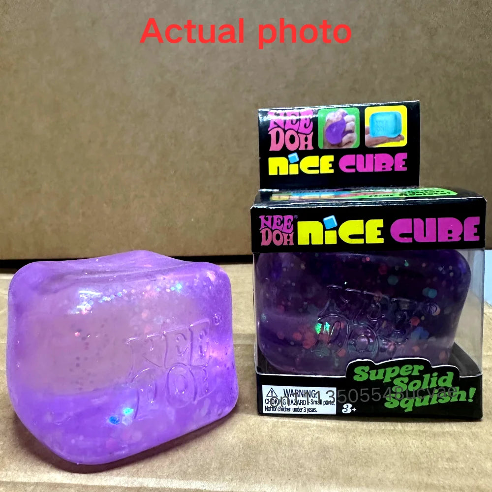 NeeDoh Nice Cube Series of Products Stress Relief Toy