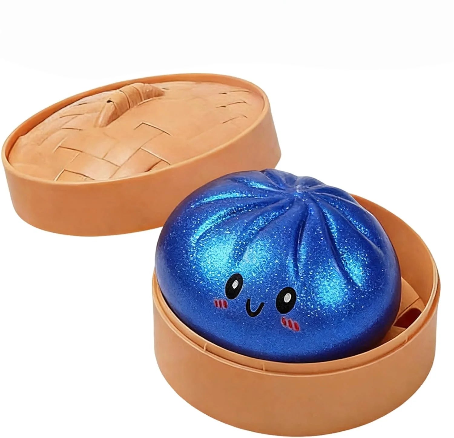 Glitter Dumpling Squishies Toys Pressure Ball Slow Rebound Soft Pinch