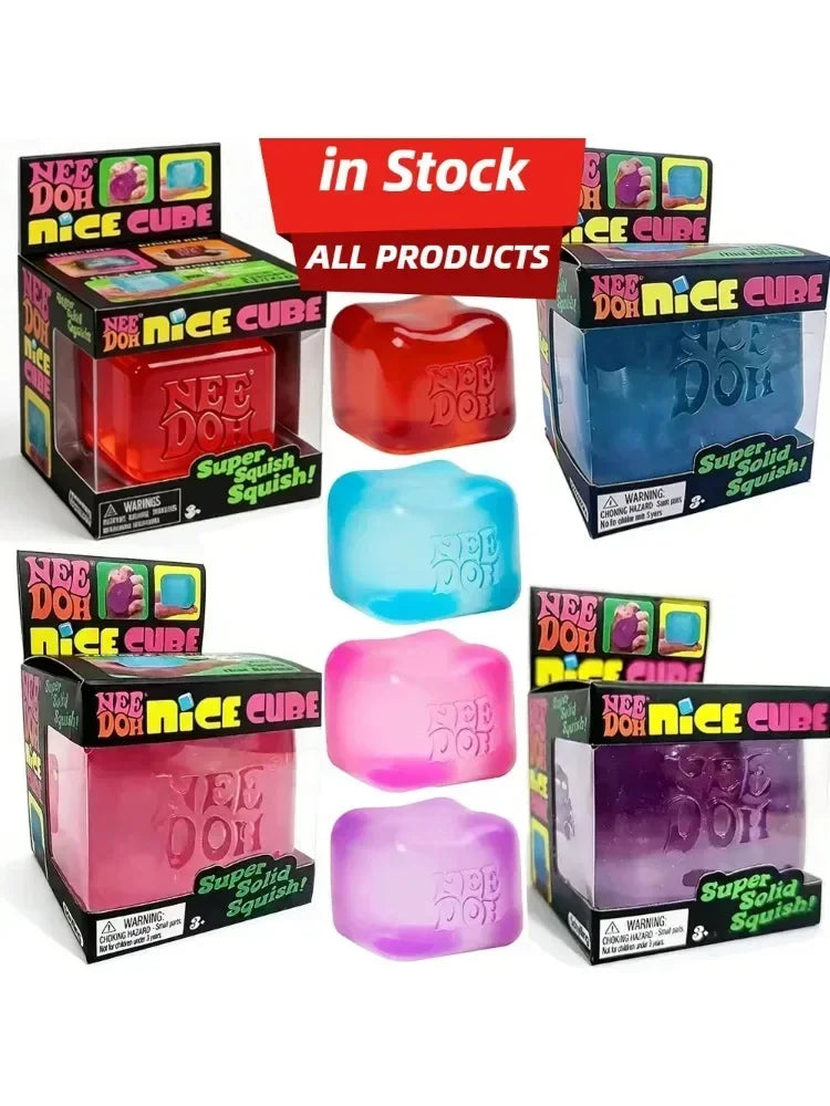 NeeDoh Nice Cube Series of Products Stress Relief Toy
