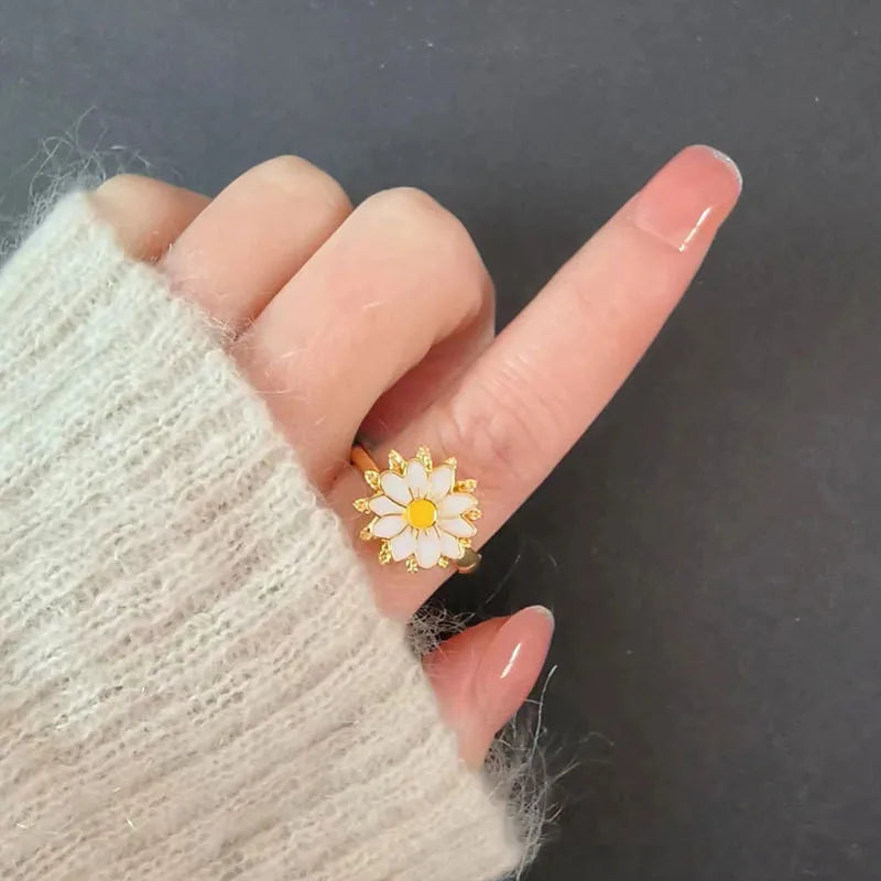 Fashion Fidget Spinner Ring For Women