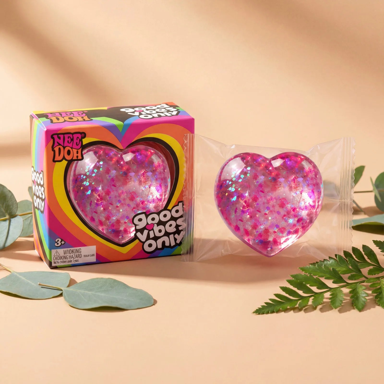 Heart-Shaped Squishy Toy, Soft and Comfortable