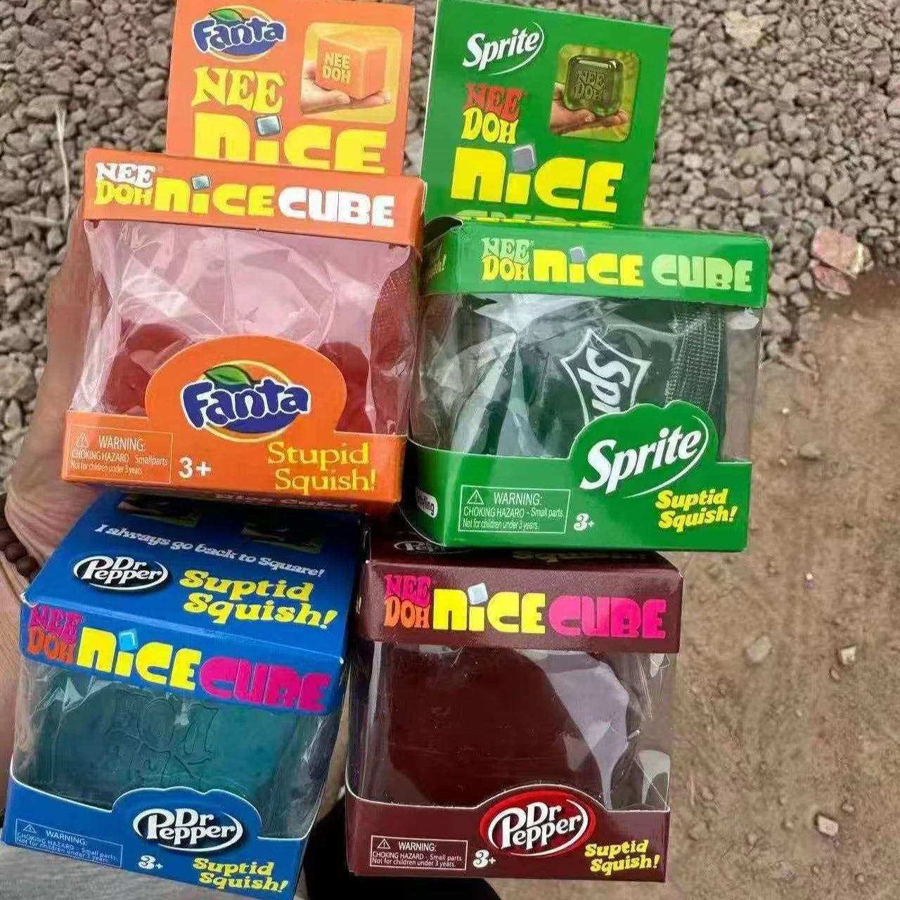 NeeDoh Nice Cube Series of Products Stress Relief Toy