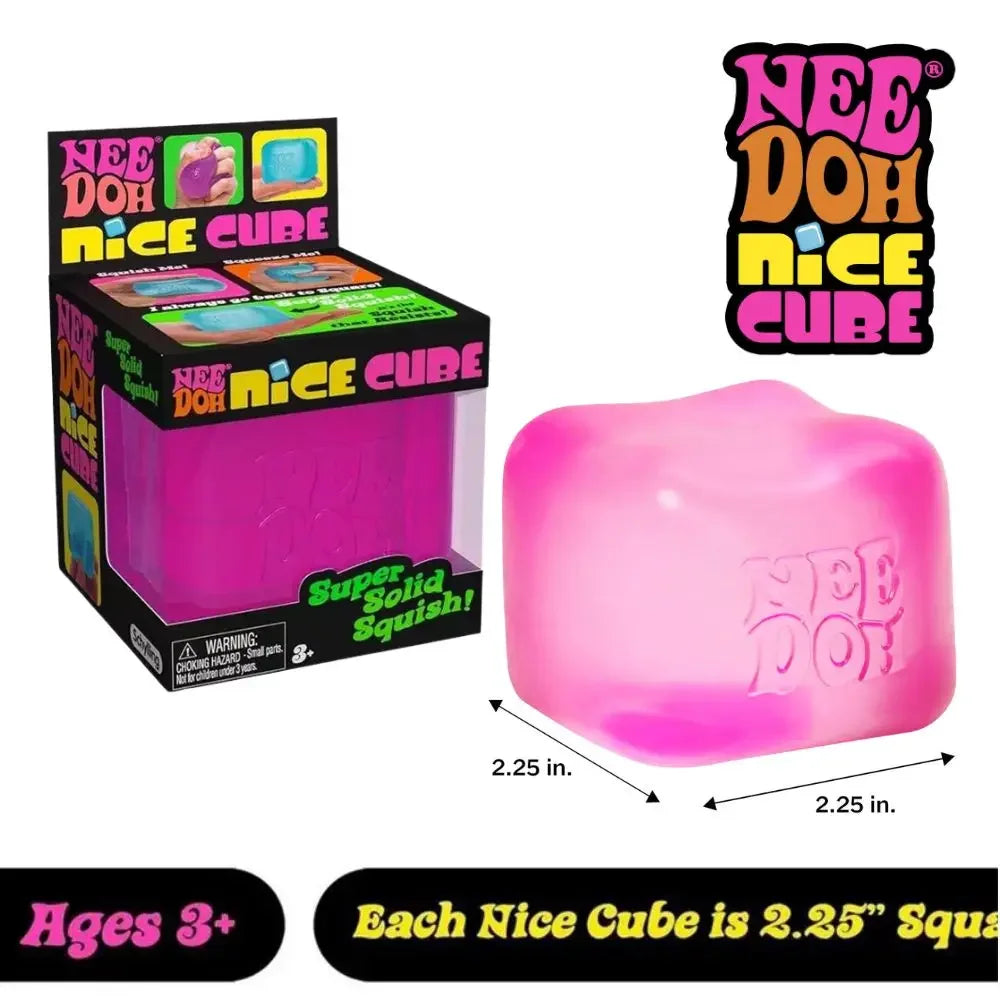 Needoh Nice Cube Sensory Stress Reliever