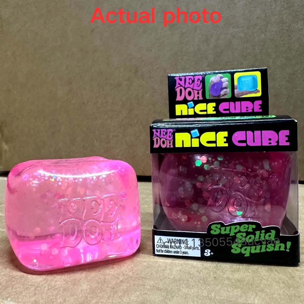 NeeDoh Nice Cube Series of Products Stress Relief Toy