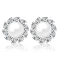 925 Sterling Silver Earrings AAA Zircon for Women