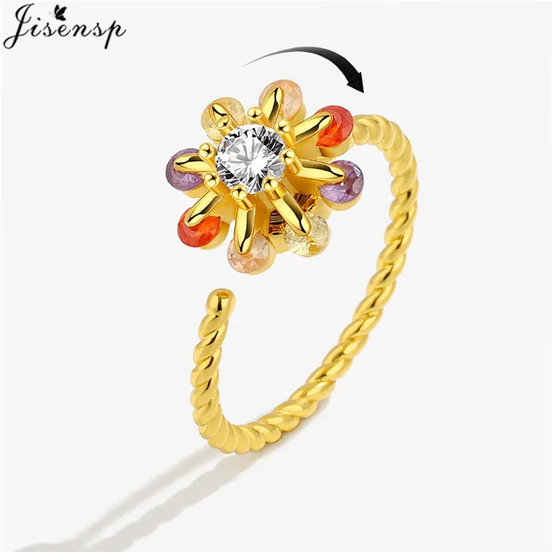Fashion Fidget Spinner Ring For Women
