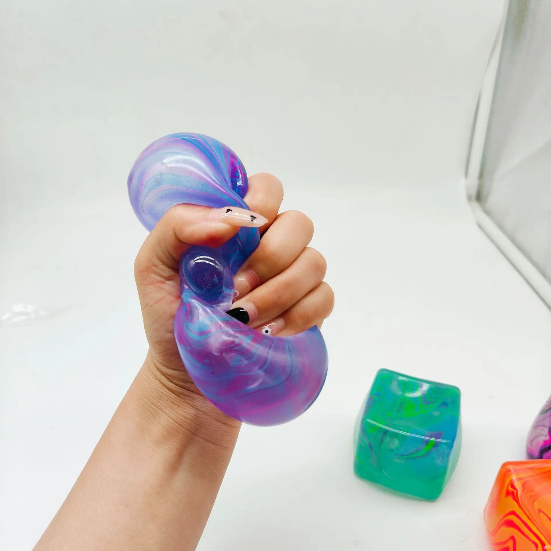 Soft and Glutinous Sensory Stress-relief Toy Needoh Cube