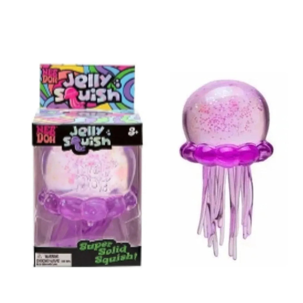 Confirmed Needoh Fuzz Ball Jellyfish Squishy Blind Box Series