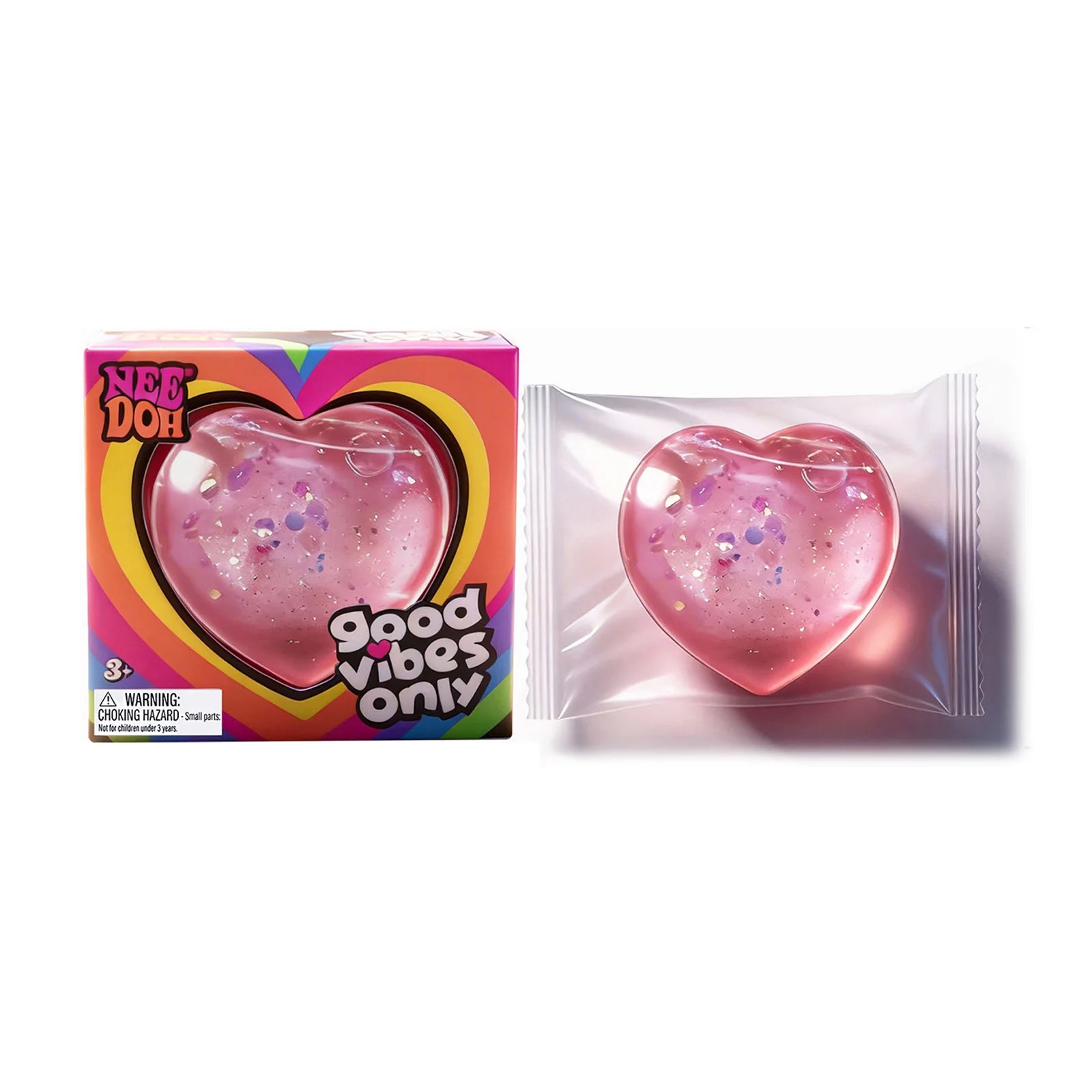 Heart-Shaped Squishy Toy, Soft and Comfortable