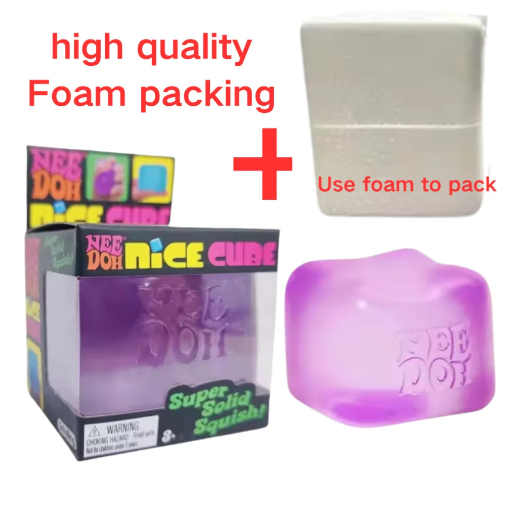 NeeDoh Nice Cube Series of Products Stress Relief Toy