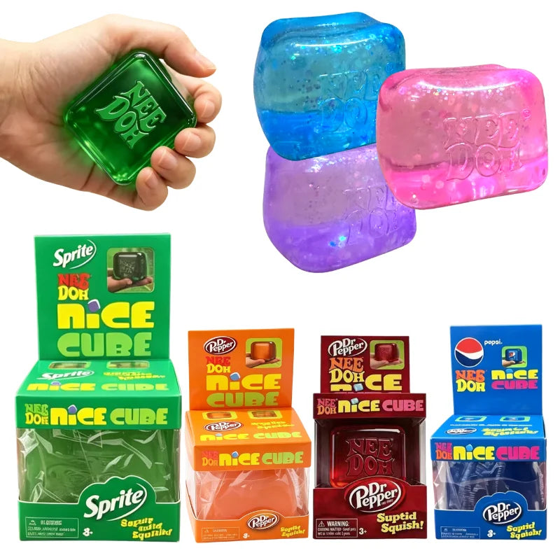 NeeDoh Nice Cube Series of Products Stress Relief Toy