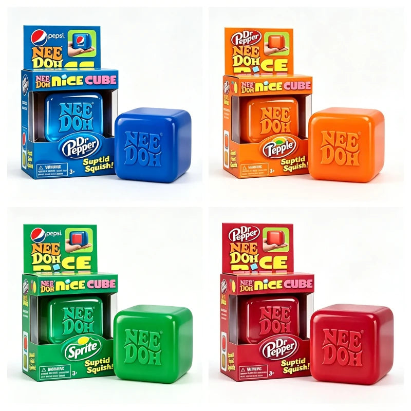 Needoh Nice Cube Sensory Stress Reliever