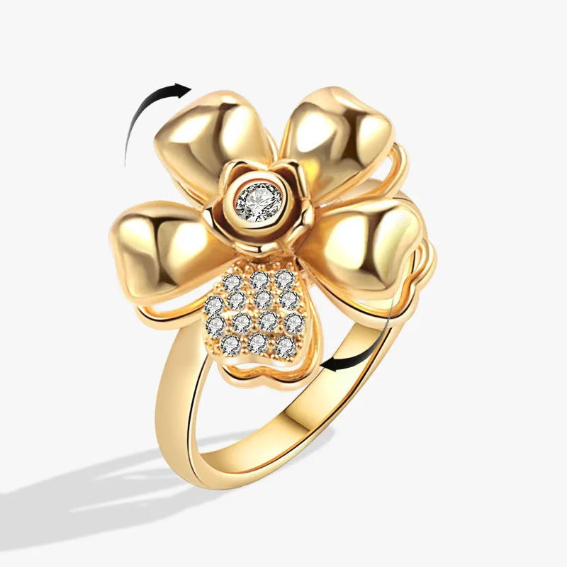 Fashion Fidget Spinner Ring For Women