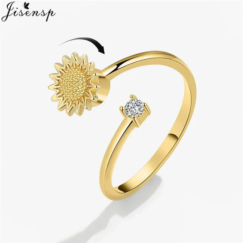 Fashion Fidget Spinner Ring For Women