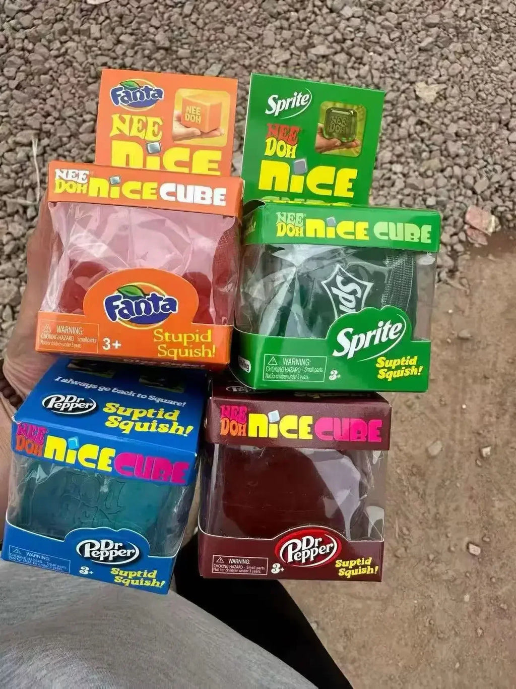 NeeDoh Nice Cube Series of Products Stress Relief Toy
