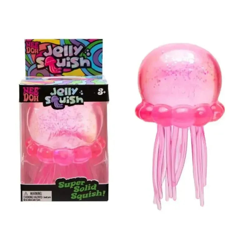 Confirmed Needoh Fuzz Ball Jellyfish Squishy Blind Box Series