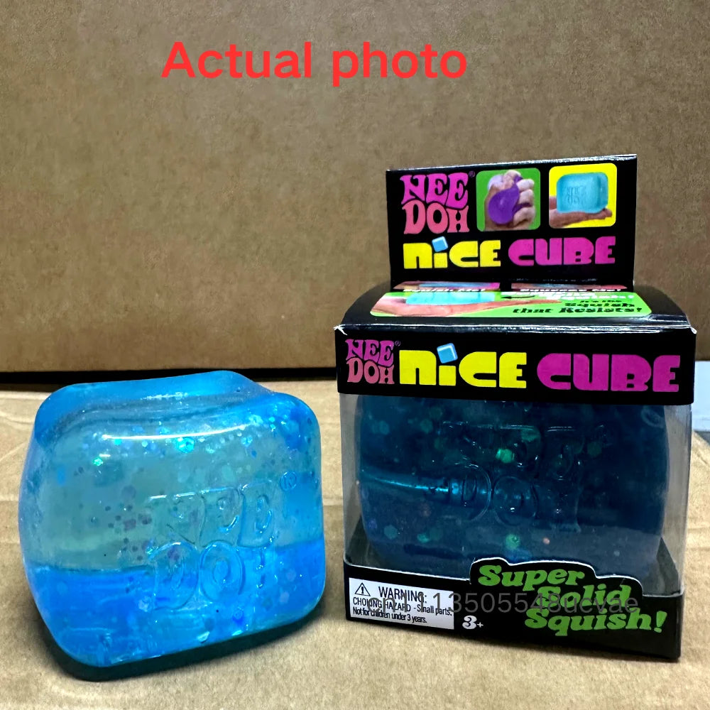NeeDoh Nice Cube Series of Products Stress Relief Toy