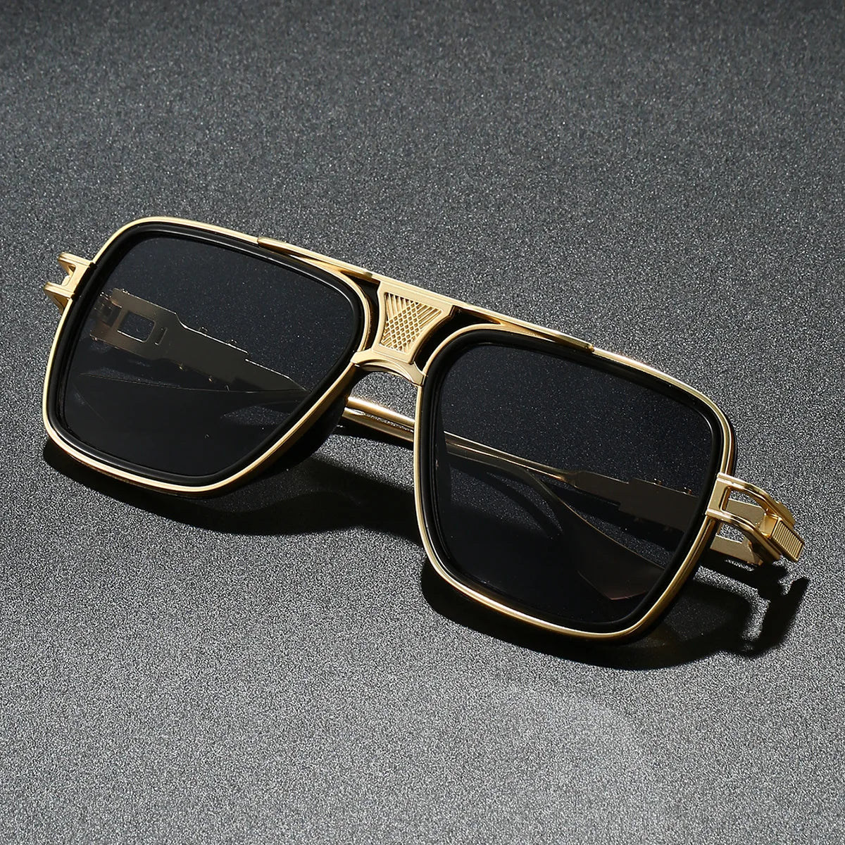 Luxury Sunglasses Men Punk Style Pop Street Fashion Cool Uv400