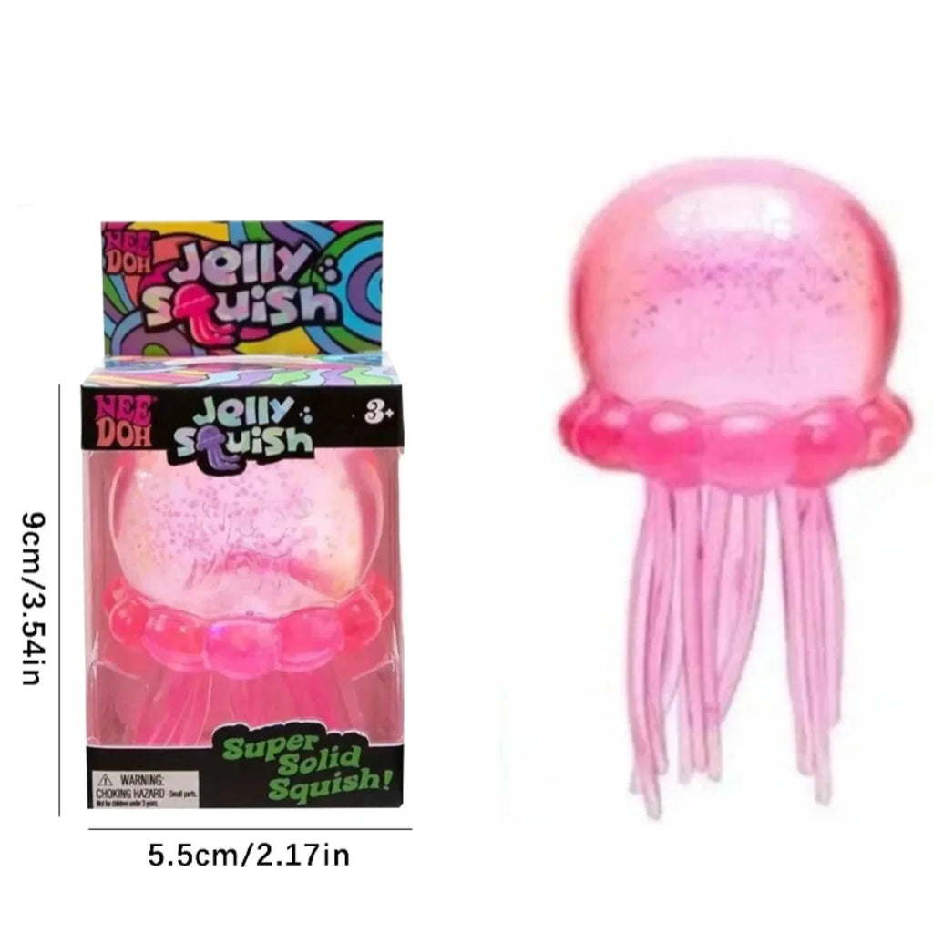 Confirmed Needoh Fuzz Ball Jellyfish Squishy Blind Box Series