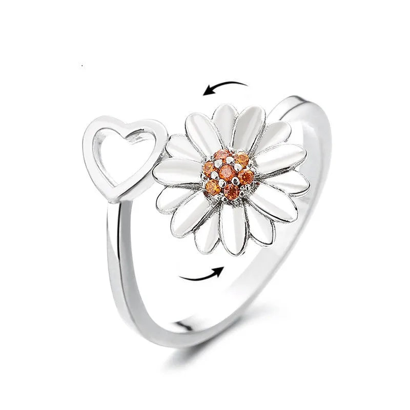 Fashion Fidget Spinner Ring For Women
