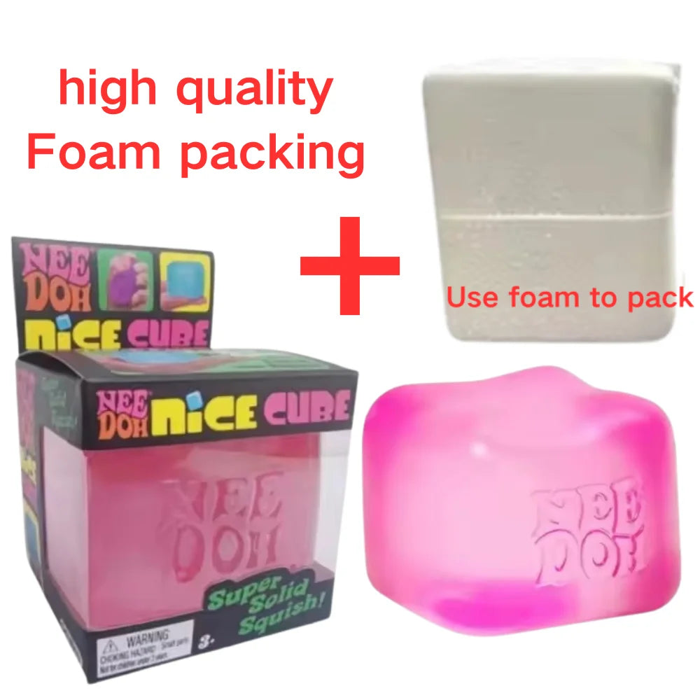 NeeDoh Nice Cube Series of Products Stress Relief Toy